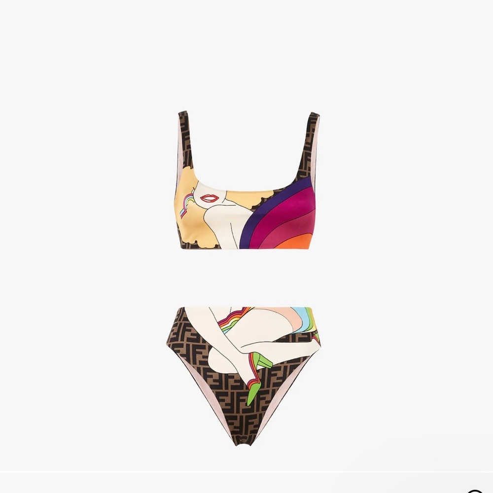 COPY - Fendi swimsuit Multicolor Lycra® bikini